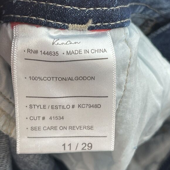 KanCan LA Jeans Men's SZ 11/29 Blue Style Estilo VTG 90's - Picture 15 of 16